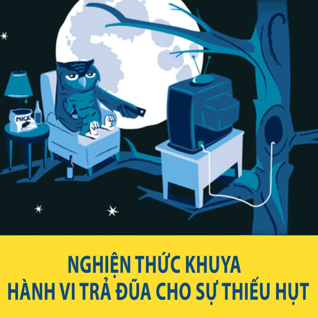 NGHIỆN THỨC KHUYA – HÀNH VI TRẢ ĐŨA CHO SỰ THIẾU HỤT